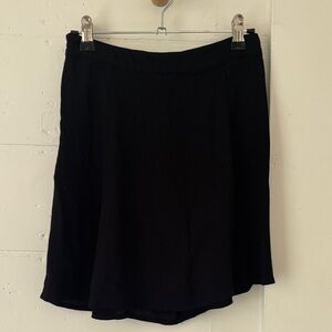 Reformation Black Mini Skirt